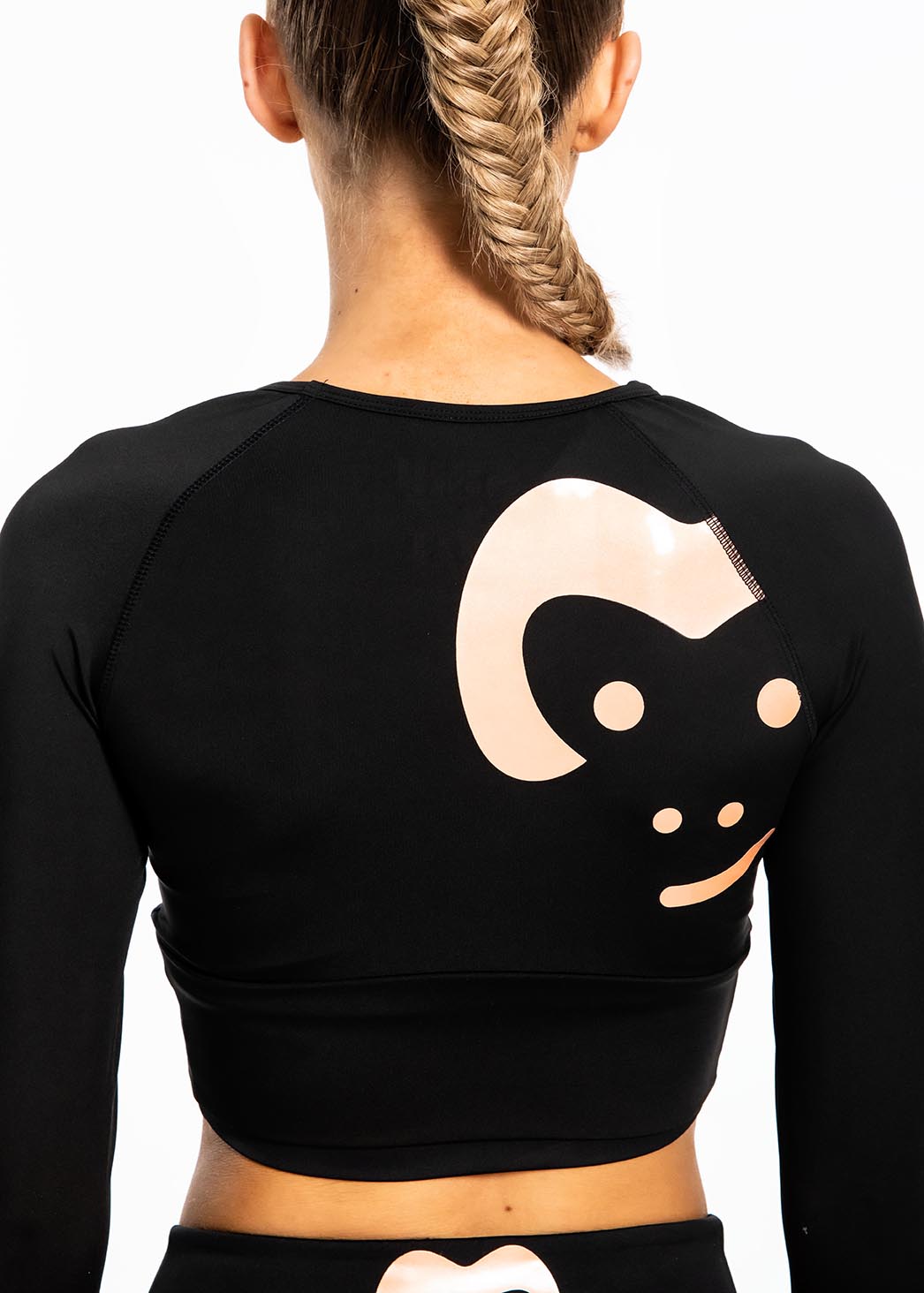 long sleeve crop top